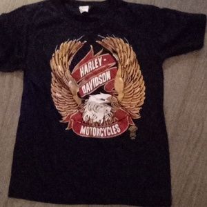 T shirt  Harley Davidson emblem